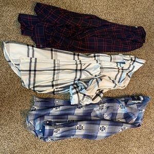 Flannel shirts